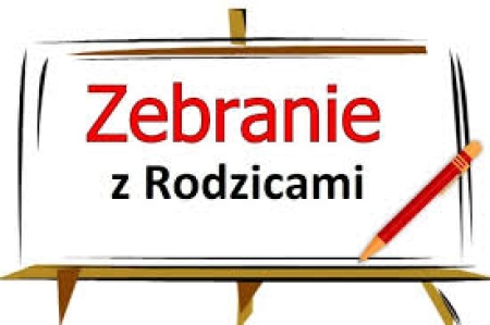 Wrześniowe zebrania z rodzicami