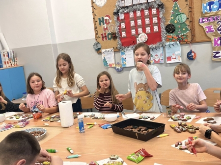 Klasa 3a już czuje Święta!